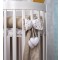 Culla Trasformabile in Lettino Co-Sleep Montessori Cuoricini Leonardo Bianco