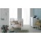 Lettino Evolutivo Co-Sleeping Pali Flippy Bianco Naturale (Trasformabile da Culla a Lettino a Divanetto + 2 Materassi + Piumone Paracolpi)