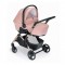 Trio Cam Fluido Easy Cuore Rosa i-Size Portata 22 Kg