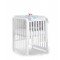 Il lettino trasformabile Glam di Azzurra Design accompagna i vostri bambini dalla nascita fino a 3 anni. Si può trasformare da culla con funzione co-sleeping a lettino completo.  Utilizzabile in 9 modi diversi:      Culla: con sponda laterale abbassabile,