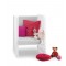 Il lettino trasformabile Glam di Azzurra Design accompagna i vostri bambini dalla nascita fino a 3 anni. Si può trasformare da culla con funzione co-sleeping a lettino completo.  Utilizzabile in 9 modi diversi:      Culla: con sponda laterale abbassabile,