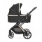 Trio Lorelli Glory Black + Seggiolino Auto i-Sieze Portata 22 Kg