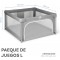 MS Innovaciones Parco giochi L - 120x120 - Grigio 