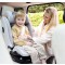Seggiolino auto Isofix Joie Signature i-Spin 360 XL Oyster dai 40 ai 150 cm (dalla nascita fino ai 12 anni circa)
