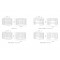 Culla Trasformabile in Lettino Co-Sleep Montessori Cuoricini Leonardo Bianco