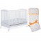 Lettino Foppapedretti Lucy Bianco con Completo Piumone