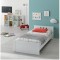 Lettino Trasformabile Azzurra Design Urban Bianco