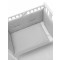 Lettino Erbesi Mini Stelline Bianco Grigio + Completo Tessile