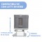 Lettino Co-Sleeping Chicco Next2Me Forever Moongrey