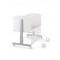 Culla Erbesi Ninna Bianco/Bianco + Completo Piumone
