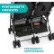 Passeggino Gemellare Chicco Ohlala Twin Silver Cat
