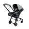 Seggiolino Auto Passeggino Doona I 2 In 1 i-Size R129 Gruppo 0+ Forest Grey