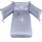 Completo Piumone Picci Stella Ricamato Grigio 3pz