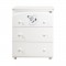 Cassettiera Fasciatoio 3 Cassetti Picci Mambo Bianco