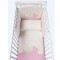 Mibb Completo Piumone Sfilabile Nuvoletta Rosa