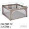 MS Innovaciones Parco giochi L - 120x120 - Beige