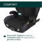 Chicco Seggiolino Auto Isofix Quizy i-Size Black Reclinabile da 3-12 Anni da 100-150 cm