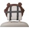 Specchietto Retrovisore Auto in Peluche FreeON Animals Brown