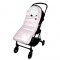 Sacco Invernale Evolutivo per Passeggino Tuc Tuc Basic 0-4 Anni Rosa