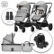 Trio Lorelli Glory Grey + Seggiolino Auto i-Sieze Portata 22 Kg