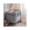 The Sebra Bed Baby & Jr. &ndash; culla trasformabile in letto junior Stone Grey