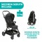 Trio Chicco One4Ever Light City Map Re_Lux con Seggiolino Auto Kory Black