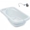 Vaschetta + Kit Scarico Chicco per Bagnetto Fasciatoio Cuddle & Bubble Dots