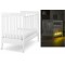 Lettino Azzurra Design Homi Light Bianco con Illuminazione