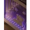 Lettino Erbesi Stella Magic con Pannello LED WIFI Bianco Grigio