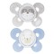 Succhietto Chicco Physio Comfort Silicone 2pz Beige Celeste 0-6m