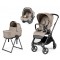 PEG PEREGO &ndash; Trio Switch Desert con Navicella Flex e Seggiolino Auto Primo Viaggio Slk i-Size R129