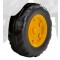 Ruota Posteriore Sinistra Peg Perego per Trattore John Deere Ground Force