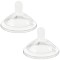 Set 2 Tettarella Chicco Step Up NaturalFeeling 6m+ Flusso Pappa