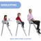 Seggiolone Chicco Crescendo Up Turin Grey Re_Lux
