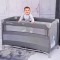Lettino da Viaggio Co-Sleeping Lorelli UP and DOWN Cool Grey