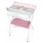 Bagnetto Fasciatoio Brevi Lindo Ergonomico Orso Rosa
