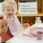 Bavaglino in Silicone Chicco Easy Roll Rosa