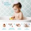 CHICCO SPAZZOLA CORPO CON DISPENSER INTEGRATO ARANCIONE