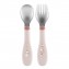 Set Posate Chicco Metal Cutlery in Acciaio 18M+ Rosa
