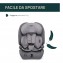 Chicco Seggiolino auto Gro-Up i-Size (76-150 cm) Stone