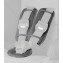 Copricinture Bebe Confort  per Seggiolino Auto Trianos Black Raven