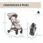 Passeggino Chicco Taormina Sandshell 0m+ Portata 22 Kg