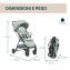 Passeggino Chicco Taormina Sage 0m+ Portata 22 Kg