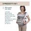 Chicco Marsupio Airy Hip Fit Pebble Portata 15 Kg