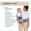 Chicco Marsupio Airy Hip Fit Pebble Portata 15 Kg