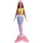  Bambola Barbie Dreamtopia Sirena Coda Arcobaleno Capelli Viola