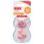 Set Succhietto Nuk Trendline Rosa + Catenella