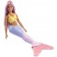  Bambola Barbie Dreamtopia Sirena Coda Arcobaleno Capelli Viola