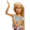 Bambola Barbie Snodata Capelli Biondi