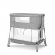Lorelli Mini culla LAYLA 2in1 con sponda abbattibile Grigio